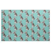 Chinese Crested Dog fabric Stof (Fat Quarter)