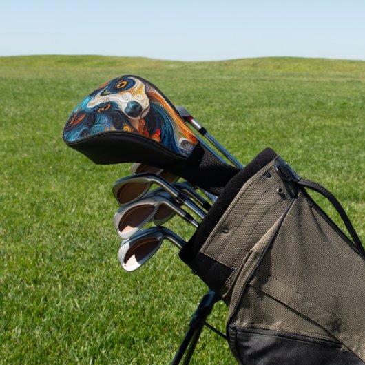 Chinese Crested Dog Golfheadcover (Insitu)