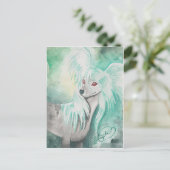 Chinese Crested Dog ~ Grzywacz Chiński Briefkaart (Staand voorkant)