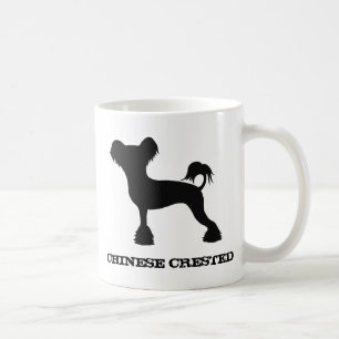 Chinese Crested Dog Silhouettes Cresties Koffiemok