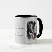 Chinese Crested Ghost Mok (Voorkant rechts)