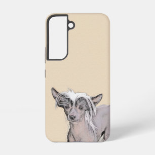 Chinese Crested Hairless Schilderij Originele Hond Samsung Galaxy Hoesje