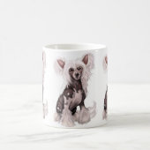 Chinese Crested Hairless Sit Koffiemok (Center)