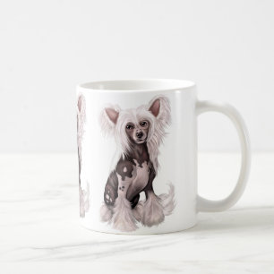Chinese Crested Hairless Sit Koffiemok