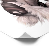 Chinese Crested Hairless Sit Poster (Hoek)