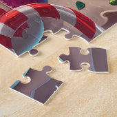 Chinese Crested Holiday Baking: Feestelijke Kerst Legpuzzel (Zijkant)