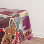 Chinese Crested Holiday Baking: Feestelijke Kerst Tafelkleed (Voorbeeld)