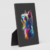 Chinese Crested hond Fotoplaat (Zijkant)