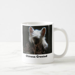 Chinese Crested Koffiemok