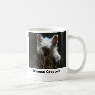 Chinese Crested Koffiemok