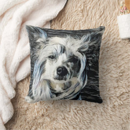 Chinese Crested Kussen