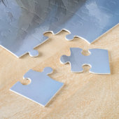Chinese Crested Laat het Sneeuwen Kerstmis Legpuzzel (Zijkant)