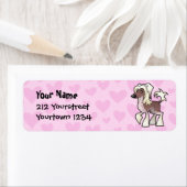 Chinese Crested Love (haarloos) Etiket (Insitu)