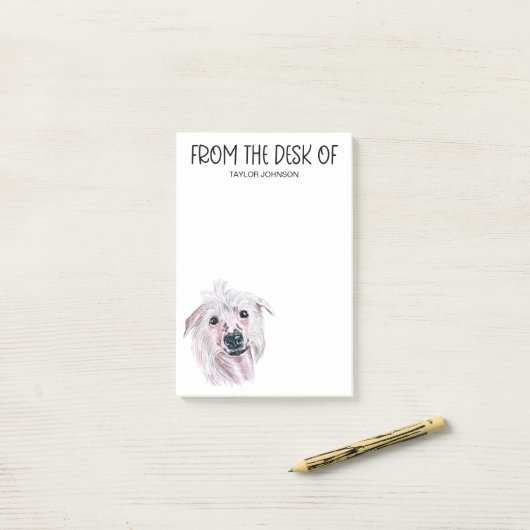 Chinese Crested Lover Post-it® Notes (Op bureau)