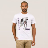 Chinese Crested Moeder 4 T-shirt (Voorkant volledig)