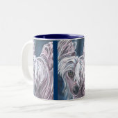 Chinese Crested Mokken (Voorkant links)