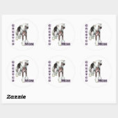 Chinese Crested Mom 4 - Sticker (Vel)