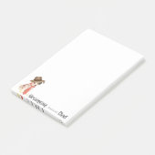 Chinese Crested Pap Post-it® Notes (Schuin)