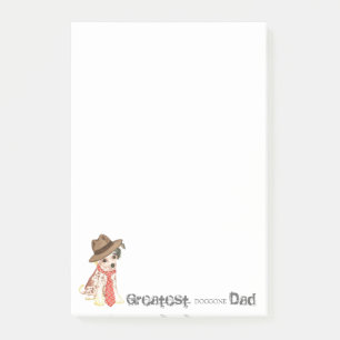 Chinese Crested Pap Post-it® Notes