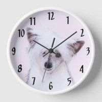 Chinese Crested Powderpuff-schilderijen - Dog Art