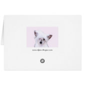 Chinese Crested Powderpuff-schilderijen - Dog Art (Achterkant Horizontaal)