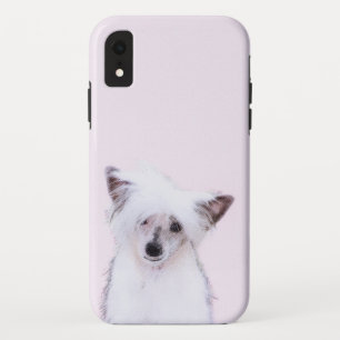 Chinese Crested Powderpuff-schilderijen - Dog Art Case-Mate iPhone Case