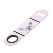 Chinese Crested Powderpuff-schilderijen - Dog Art Speed Flessenopener (Voorkant Gekanteld)