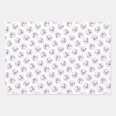 Chinese Crested Powderpuff Witte Schilderij Hond A Inpakpapier Vel (Voorkant 2)