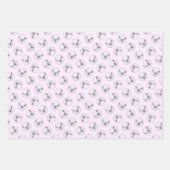 Chinese Crested Powderpuff Witte Schilderij Hond A Inpakpapier Vel (Voorkant)