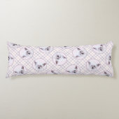 Chinese Crested Powderpuff Witte Schilderij Hond A Lichaamskussen (Voorkant)