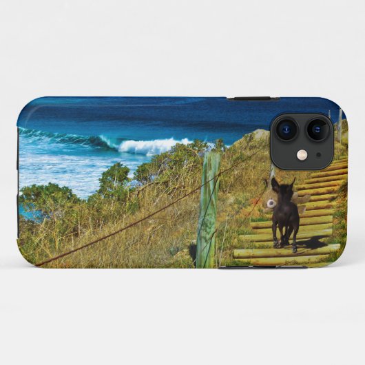 Chinese Crested Puppy, Steals Teddy Case-Mate iPhone Case (Achterkant (horizontaal))
