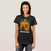 Chinese Crested Ride Shotgun Chinese Crested Dog H T-shirt (Voorkant volledig)