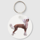 Chinese Crested Sleutelhanger (Voorkant)