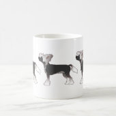 Chinese Crested Speelgoed Dog Basic Breed Illustra Koffiemok (Center)