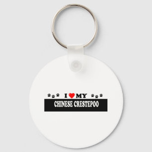 CHINESE CRESTEPOO SLEUTELHANGER