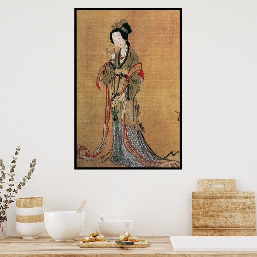 Chinese dame (I) Poster (Keuken)
