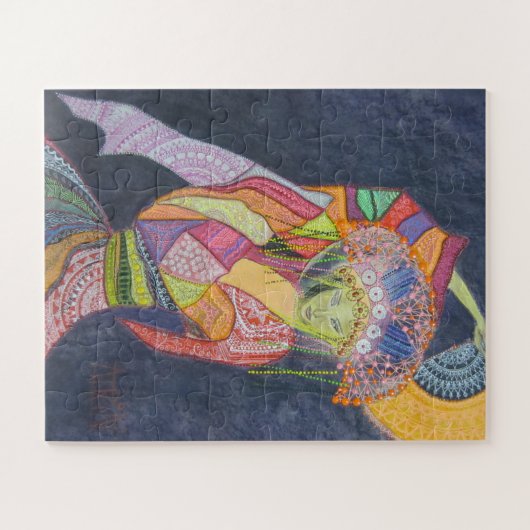 "Chinese dansen" Legpuzzel (Horizontaal)