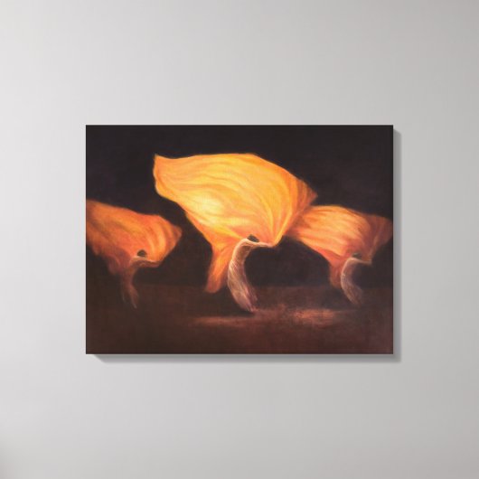 Chinese dansers 2010 canvas afdruk (Voorkant)