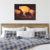 Chinese dansers 2010 canvas afdruk (Insitu (Slaapkamer))