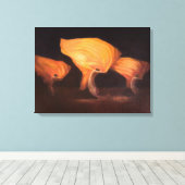 Chinese dansers 2010 canvas afdruk (Insitu (Houten vloer))