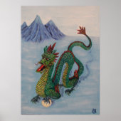 Chinese Destiny Dragon Poster (Voorkant)