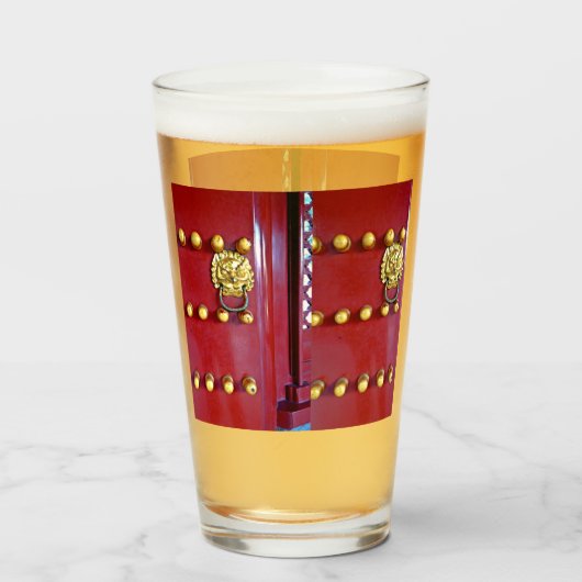 Chinese deurknop glas (Voorkant gevuld)