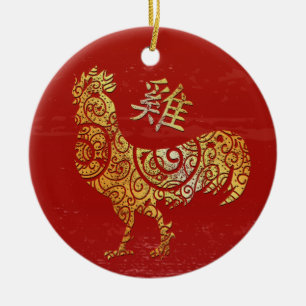 Chinese Dierenriem Horoscoop Sterrenbeeld Keramisch Ornament