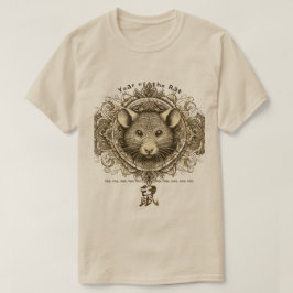 Chinese Dierenriem "Rat" T-shirt