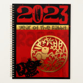 Chinese dierentuin 2023 dierlijk geboortedag LP Planner (Voorkant)