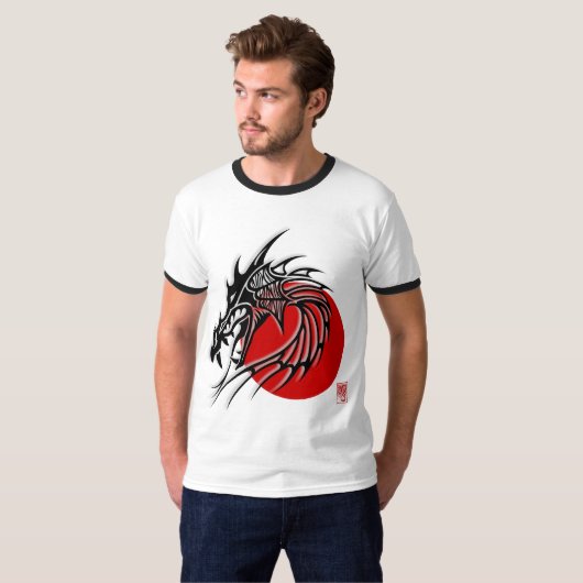 Chinese dierentuin - Dragon T-Shirt (Voorkant volledig)