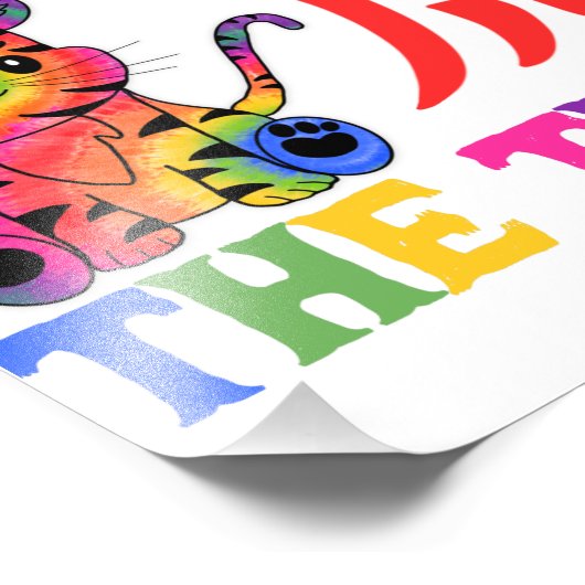 Chinese dierentuin - Jaar van de tijger in de rege Foto Afdruk (Hoek)