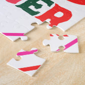 Chinese dierentuin - Jaar van de tijger in de rege Legpuzzel (Zijkant)