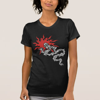 Chinese dierentuin - Vuurdraak Donkere T-shirt