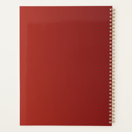 Chinese dierentuindieren tekenen rond nieuwjaar planner (Achterkant)